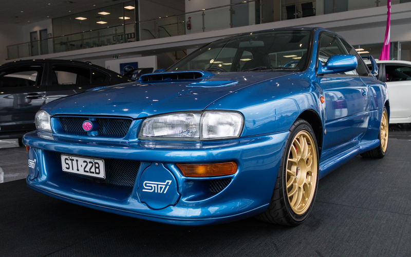 Illustration for article titled The Subaru Impreza 22B Was An Insane Monster That Could Never Happen Today
